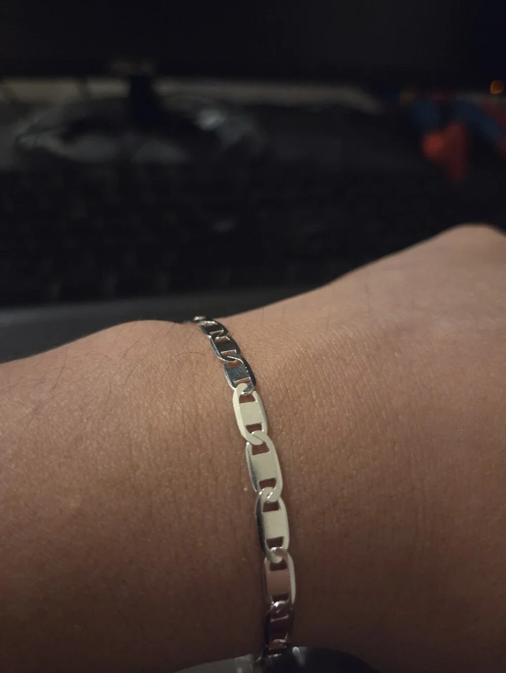 Bnew Sterling Silver Mariner 5-6mm Bracelet